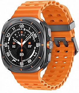 Samsung Galaxy Watch Ultra Orange with Galaxy AI, Smart Watch, Health Monitoring, Fitness Tracker, 47mm, LTE, 3 Year Manufacturer Extended Warranty (UK Version)
