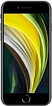 Apple iPhone SE 2nd generation, 64 GB, black (Renewed)