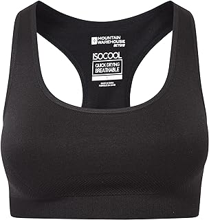 Antibacterial Seamless Womens Bra - Stretchable, Antichafe Ladies Sports Bra, Racer Back, Lightweight & Support Bra -for Running, Gym, Sports, Fitness