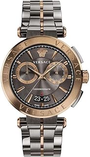 Mens Analog Quartz Watch with Stainless Steel Strap VE1D00619