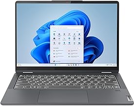 Lenovo IdeaPad Flex 5 14 inch 2.5K Laptop (AMD Ryzen 5 5500U, 8GB RAM, 512GB SSD, Digital Pen, Windows 11 Home) - Storm Grey