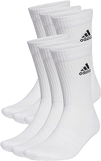 Unisex Cushioned Sportswear Crew Socks 6 Pairs Crew Socks (pack of 6)
