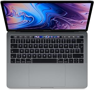 Apple MacBook Pro 13.3" with Touch Bar (i5-8279u 2.4ghz 16gb 256gb SSD) QWERTY U.S Keyboard MV962LL/A 2019 Space Gray (Renewed)