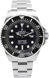 Rolex Deepsea Black Dial Automatic Men's Stainless Steel Oyster Watch 126660BKSO