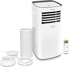 Inventor Chilly 9000BTU Portable 3-1 Air Conditioner, Dehumidifier, Cooling Fan with two Fan Speeds Digital Display & Remote Control, and 24 Hour Timer for Rooms Up to 215ft (WEE/MM0449AA)