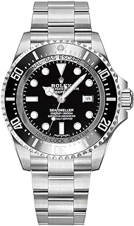 Rolex Sea Dweller Black Dial Stainless Steel Mens Watch 116660