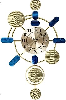 FSYM Large Metal Digital Hands Wall Watch Easy Watch Home Living Room Decoration