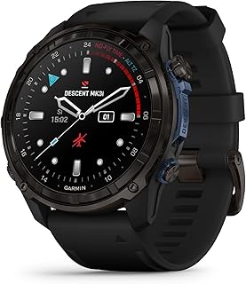 Garmin Descent™ Mk3i, Dive Computer and Multisport GPS Smartwatch, Air Integration, Black
