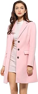 Winter Coats for Women, Single Breasted Notched Lapel, Winter Outwear