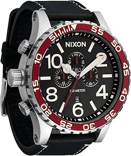 51-30 Chrono A1392-300m Water Resistant Men's Analog Fashion Watch (51mm Watch Face, 25mm Genuine Leather Band)