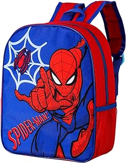 Spiderman Kids Childrens Backpack School Rucksack Travel Bag Boys Girls with side mesh pocket