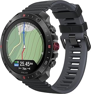 Grit X2 Pro Premium GPS Smart Sports Watch with Leather Wristband – Ultimate Outdoor Adventure Watch, Rugged Design, Advanced Navigation, Sports Tracking, and Heart Rate for Peak Performance.