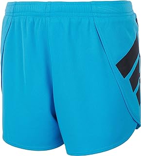 Girls' Elastic Waistband 3 Stripe Mesh Short