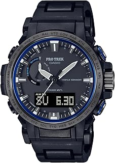 Casio PRO Trek PRW-61FC-1JF [ Climber Line (PRW-61 Series eco-Materials Model Equipped with Radio Wave Solar] Imported from Japan Jan 2023 Model Black, Black, Modern