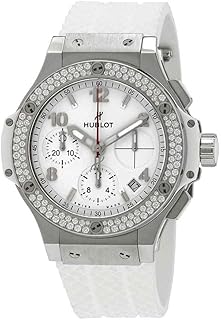 Hublot Big Bang Automatic Chronograph White Dial White Rubber Unisex Watch 342SE230RW114
