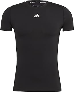 Men's Techfit Short Sleeve T-Shirt, Black, XXL