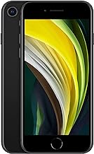 Apple iPhone SE 2nd Generation, 64GB, Black (Renewed)
