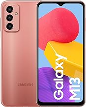 Galaxy M13 Mobile Phone SIM Free Android Smartphone 4GB RAM 64GB Storage, Orange Copper