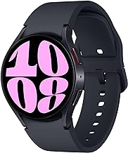 Galaxy Watch6 Smart Watch, Fitness Tracker, Bluetooth, 40mm, Black, 3 Year Extended Manufacturer Warranty (UK Version)
