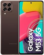 Galaxy M53 5G Mobile Phone SIM Free Android Smartphone 8GB RAM 128GB Storage Brown [Amazon Exclusive]