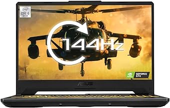 ASUS TUF Gaming FX506HCB 15.6" 144Hz Gaming Laptop (Intel i5-11400H, Nvidia GeForce RTX 3050, 8GB RAM, 512GB SSD, Windows 11)