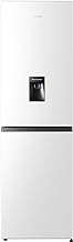 Hisense RB327N4WWE 55cm Freestanding 50/50 Fridge Freezer - 251 litre capacity - Total No Frost - Non-plumbed Water Dispenser - White - E Rated, H182.4 x W55 x D55.6 (cm)