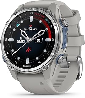 Garmin Descent™ Mk3, Dive Computer and Multisport GPS Smartwatch, Fog Gray