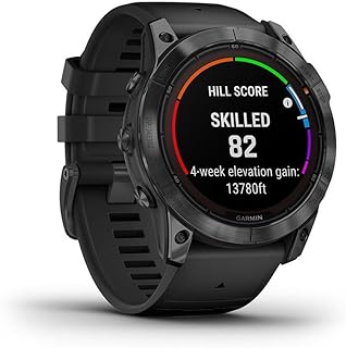 Garmin fēnix 7X PRO SOLAR GPS 51mm Premium Smartwatch, Multisport, Solar Charging, Advanced Training Features, Touchscreen & Buttons, Flash Light, up to 37 days battery, Black