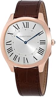 CARTIER Drive de Hand Wound 18kt Rose Gold Men's Watch WGNM0006