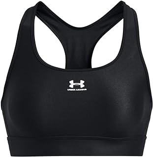 Womens HeatGear Mid Padless Sports Bra