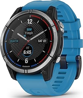 Garmin Quatix 7 Marine GPS Blue Silicone Smartwatch 010-02540-61