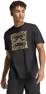 Men's Metallic Graphic Tee T-Shirt