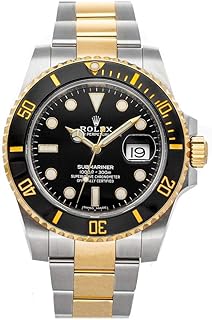 Rolex Submariner Date Black Dial Yellow Gold/Steel Men's Watch 116613LN-0001