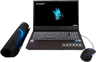 Medion ERAZER Deputy P30 Intel Core i5-12500H 16GB 512 GB NVIDIA GeForce RTX 3060 15.6" FHD 144Hz 300 Nit Gaming Laptop Bundle - Mouse And Mousepad, 30035122, Black