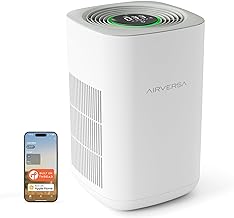 Airversa HomeKit Air Purifier with Thread, ???????? ?????? ??????? ????? ???? ??? 3-Stage H13 True HEPA Filter Smart Air Cleaner 1000 sq.ft Purelle AP2