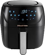 Russell Hobbs 4L Rapid Digital Air Fryer [7 Cooking Functions |10 Programs] Energy Saving, Max temp 220°C, Easy clean, Touch screen, Use without oil, Grill, Bake, Roast, Reheat, Frozen etc. 27160