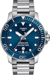 Seastar 1000 Powermatic 80 Men's Blue Watch T120.407.11.041.03